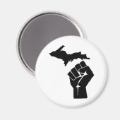 Michigan Fist Magneet (Voorkant / Achterkant)