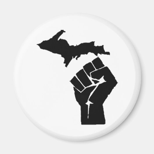 Michigan Fist Magneet (Voorkant)