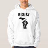 Michigan Fist RESIST Hoodie (Voorkant)