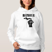 Michigan Fist RESIST Hoodie (Voorkant)