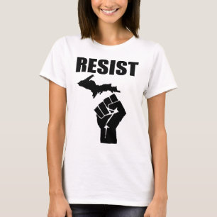 Michigan Fist RESIST T-shirt