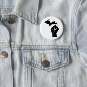 Michigan Fist Ronde Button 5,7 Cm (In situ)