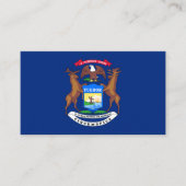 Michigan Flag Elegant Visitekaartjes / Verenigde S (Voorkant)