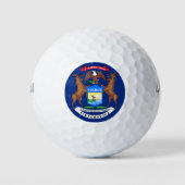 MICHIGAN FLAG GOLFBALLEN (Voorkant)