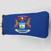 Michigan Flag Golfheadcover (Voorkant)