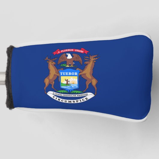 Michigan Flag Golfheadcover (Voorkant)