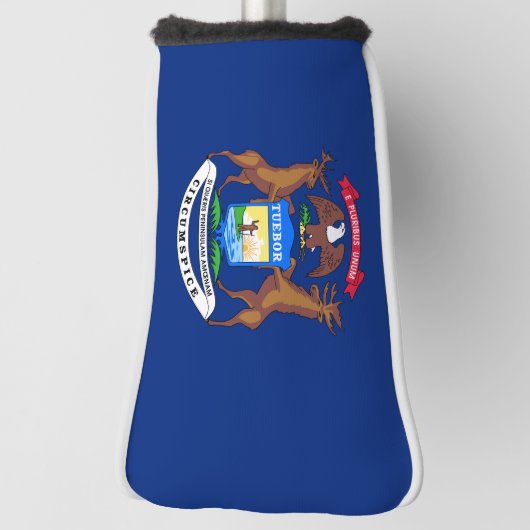 Michigan Flag Golfheadcover (Draai 90)