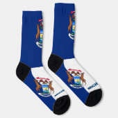 Michigan Flag Patriotic, Verenigde Staten Sokken (Rechts)