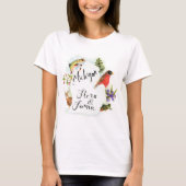 Michigan Flora & Fauna T-shirt (Voorkant)
