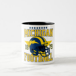 Michigan Football Helm Vintage College Mok