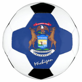 Michigan Football & Michigan Flag / USA Sport Voetbal
