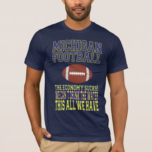 Michigan Football T-shirt (Voorkant)