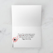 Michigan Four Seasons Jubileum Card Kaart (Binnen)