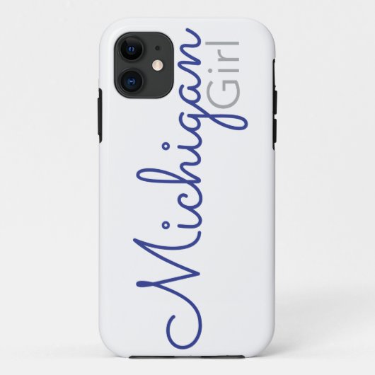 Michigan Girl Case-Mate iPhone Case (Achterkant)