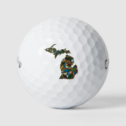 Michigan Golfballen (Voorkant)