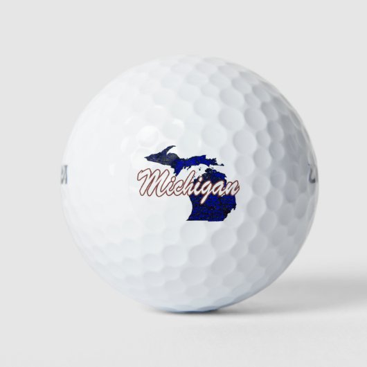Michigan Golfballen (Voorkant)