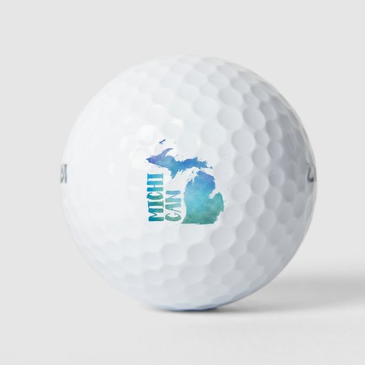 Michigan Golfballen (Voorkant)