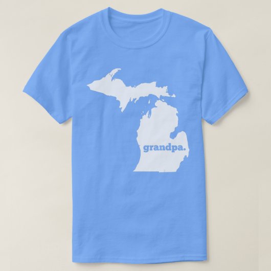 Michigan Grandpa T-shirt (Design voorkant)