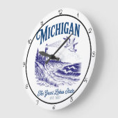 Michigan Great Lakes Staat Grote Klok (Hoek)