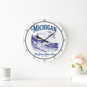 Michigan Great Lakes Staat Grote Klok