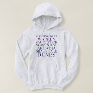 Michigan Grote Meren Zand Duinen Hoodies