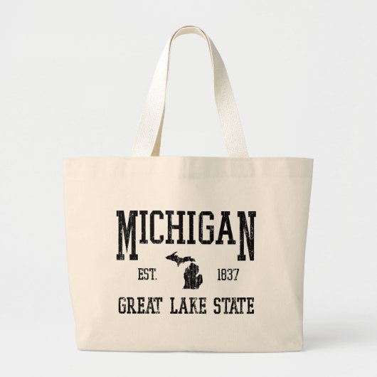 Michigan Grote Tote Bag (Voorkant)
