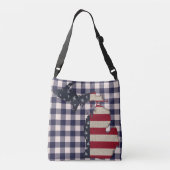 Michigan Grunge | Amerikaans | Patriottisch Crossbody Tas
