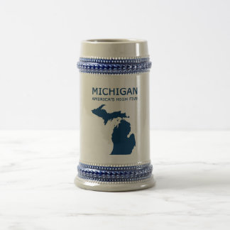 Michigan H5 Beer Stein Bierpul
