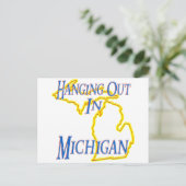 Michigan - Hanging Out Briefkaart (Staand voorkant)
