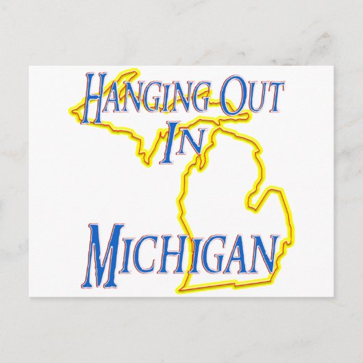 Michigan - Hanging Out Briefkaart (Voorkant)