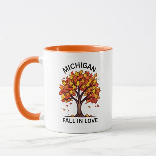 Michigan Herfst Koffiemok Mok (Links)