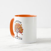 Michigan Herfst Koffiemok Mok (Voorkant links)