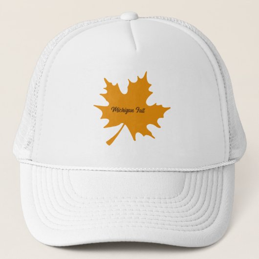 Michigan Herfst Trucker Pet (Voorkant)