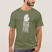 Michigan - High Vijf T-shirt (Voorkant)
