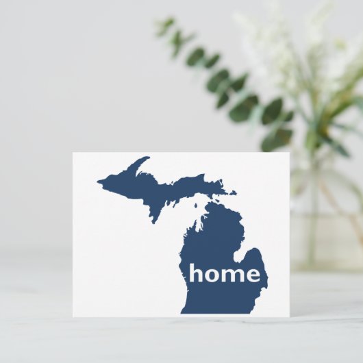 Michigan Home Briefkaart (Staand voorkant)