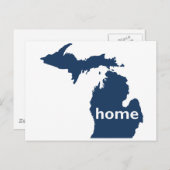 Michigan Home Briefkaart (Voorkant / Achterkant)