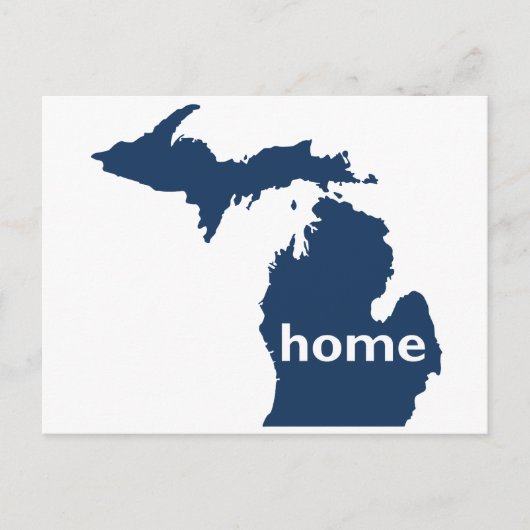 Michigan Home Briefkaart (Voorkant)