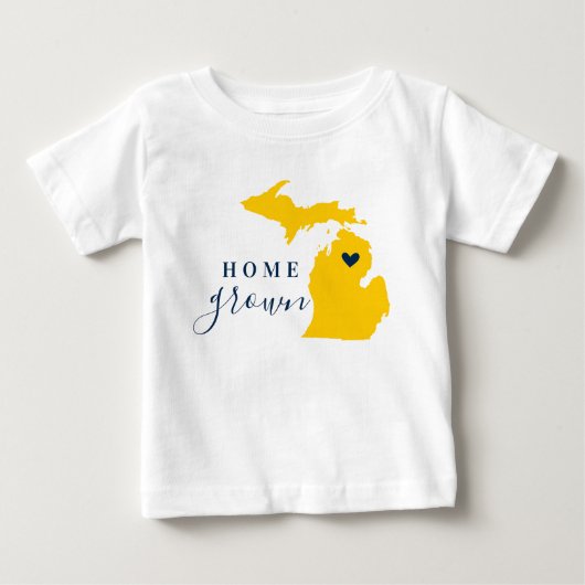 Michigan Home Grown | Blauw en Goud (Voorkant)