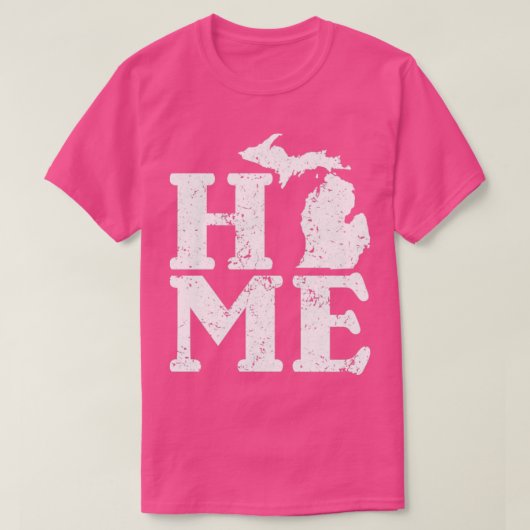 Michigan Home T-shirt (Design voorkant)