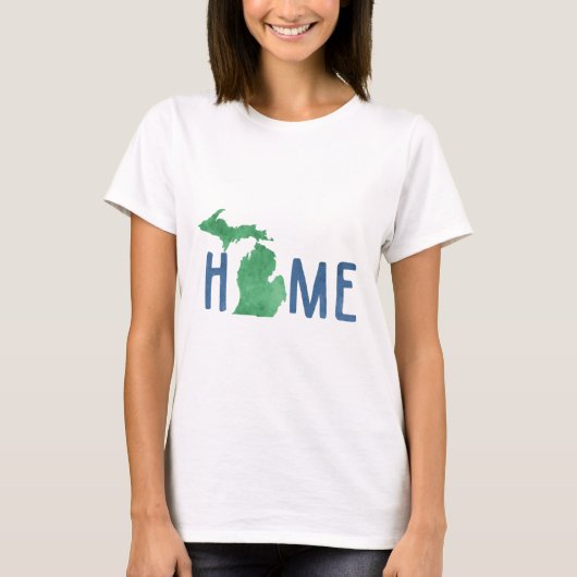 Michigan Home t-Shirt (Voorkant)