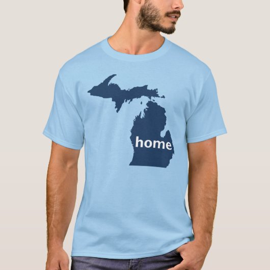 Michigan Home T-shirt (Voorkant)