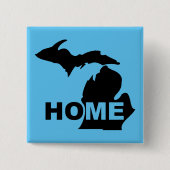 Michigan Home weg van de Button Badge Pin (Voorkant)