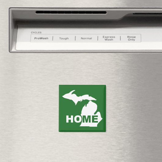 Michigan Home weg van State Fridge Magnet (Insitu (Vaatwasser))
