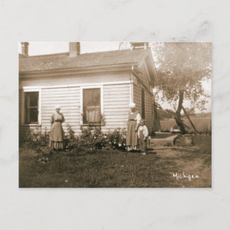 Michigan Homestead Old Fashioned Briefkaart
