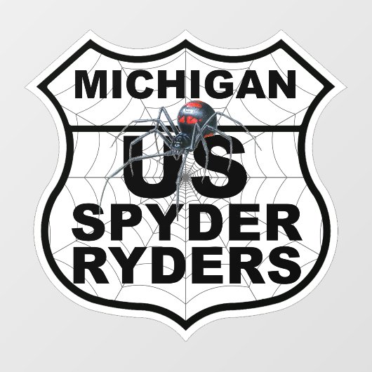 Michigan Hoofdstuk - Decal Hoofdstuk Logo (Vel)