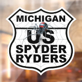 Michigan Hoofdstuk - Decal Hoofdstuk Logo (Vel 2)
