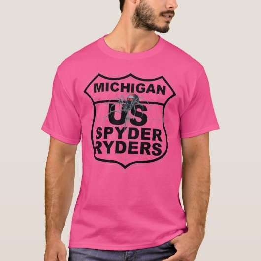 Michigan Hoofdstuk - Logo Transparant T-shirt (Voorkant)