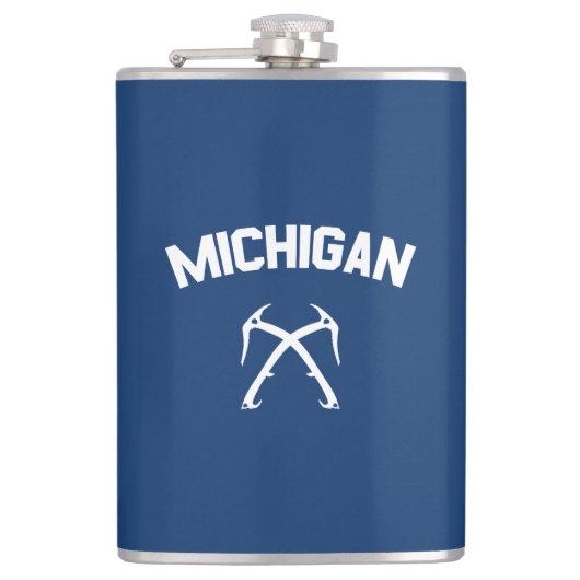 Michigan Ice clibing Heupfles (Voorkant)