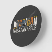 Michigan Ik Mis Ann Arbor Ronde Klok (Hoek)