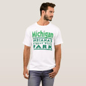 Michigan INDIANA's grootste staatsPARK T-shirt (Voorkant volledig)